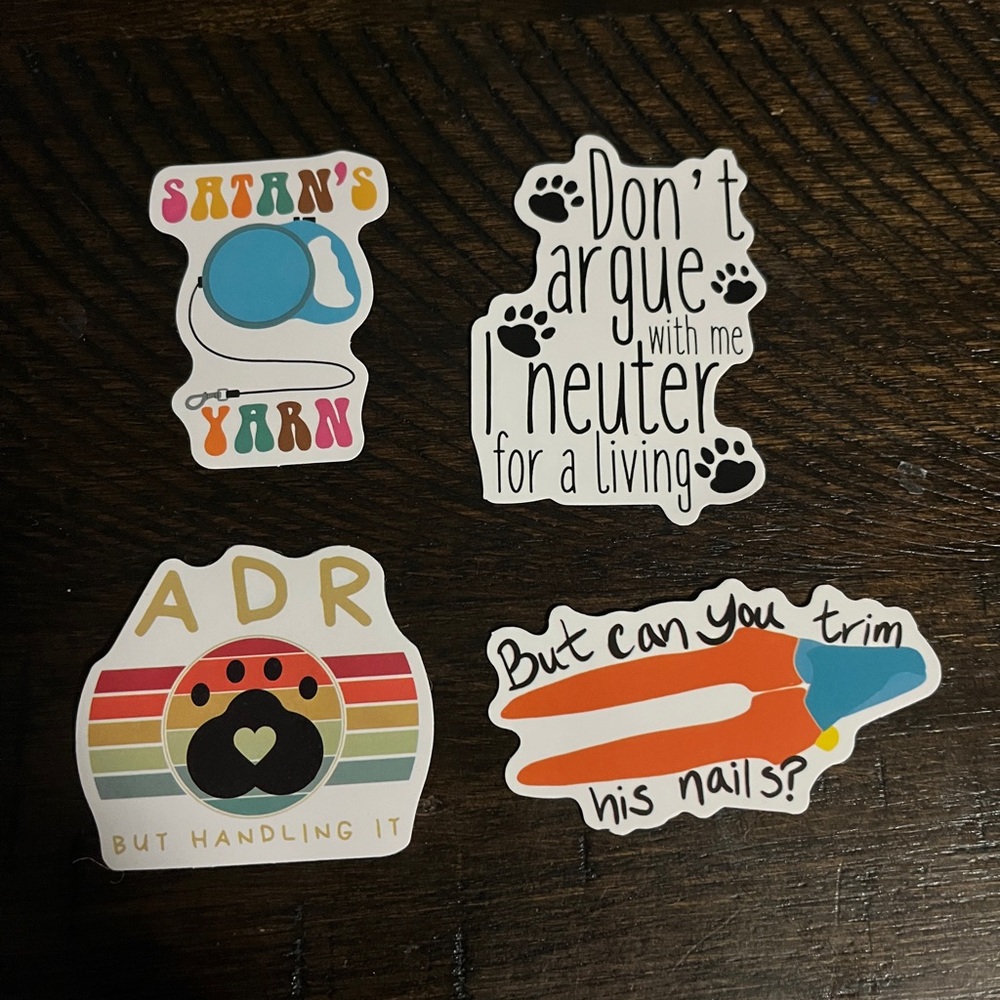 Vet Themed Sticker Pack